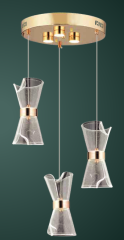 EDSON 3'LÜ SARKIT İTHAL LED AVİZE