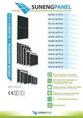 Suneng 285Wp 72TN TOPCon Güneş Paneli