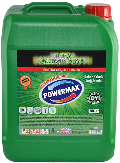 POWERMAX Ultra Kıvamlı Çamaşır Suyu 5 KG