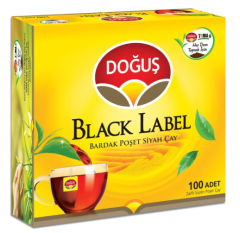 DOĞUŞ Black Label Bardak Poşet Çay 100'lü