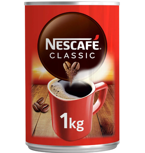 Nescafé Classic Çözünebilir Kahve 1kg Teneke Kutu