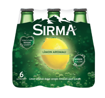 SIRMA Limonlu Soda 6'lı