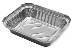 ALUMİNYUM 250 GR Kap 100 Adet/ 100 Adet Kapak