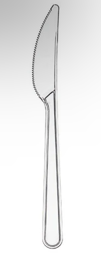 Lüks Plastik Bıçak 100’lü Paket – Şık ve Dayanıklı Tek Kullanımlık Bıçak