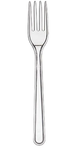 Plastik Lüks Çatal 100’lü | Şık & Dayanıklı Tek Kullanımlık Çatal