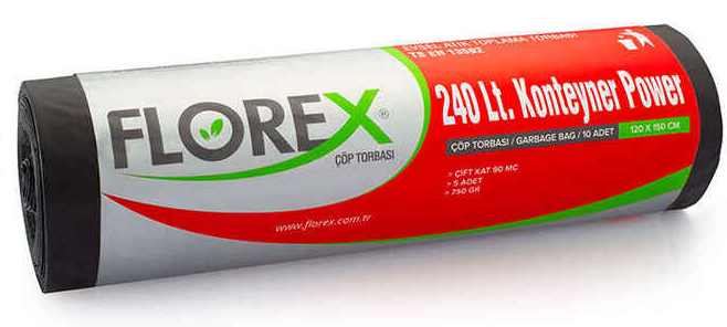 Florex 240 Lt Konteyner Power 120 X 150 Cm 750 GR 5 Adet