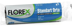 Florex Standart Orta Boy Çöp Torbası 55 X 60 Cm 20 Adet