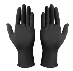 Haspet Nitril Eldiven Siyah XL Beden  100'lü