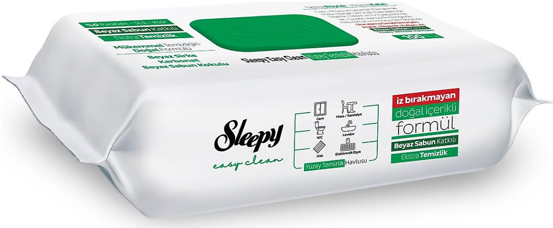 Sleepy Islak Havlu 100'lü