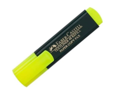 Faber Castell 48 Fosforlu Kalem Sarı