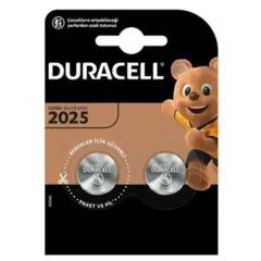 DURACELL 2025 2 adet Pil