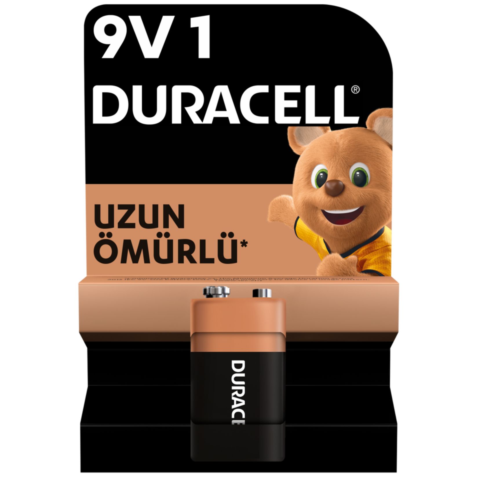 DURACELL 9V Uzun Ömürlü Pil