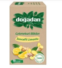 DOĞADAN BİTKİ ÇAYI ZENCEFİL LİMON (18 POŞET)