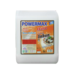 Powermax Ekstra Parfümlü Beyaz Sıvı Sabun 5 Kg – Yoğun Köpüklü Temizlik