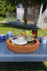 Ahşap Aynalı Tepsi