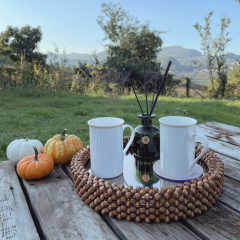 Ahşap Aynalı Tepsi