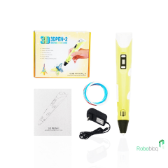 3DPen Baskı Kalemi - Full Set - Sarı