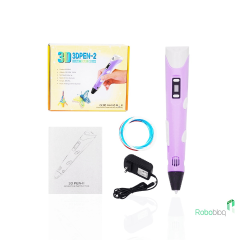 3DPen Baskı Kalemi - Full Set - Mor