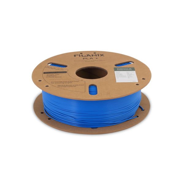 Filamix Filament PLA + 1.75mm 1 KG Plus Mavi