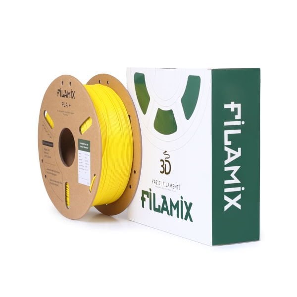 Filamix Filament PLA + 1.75mm 1 KG Plus Sarı