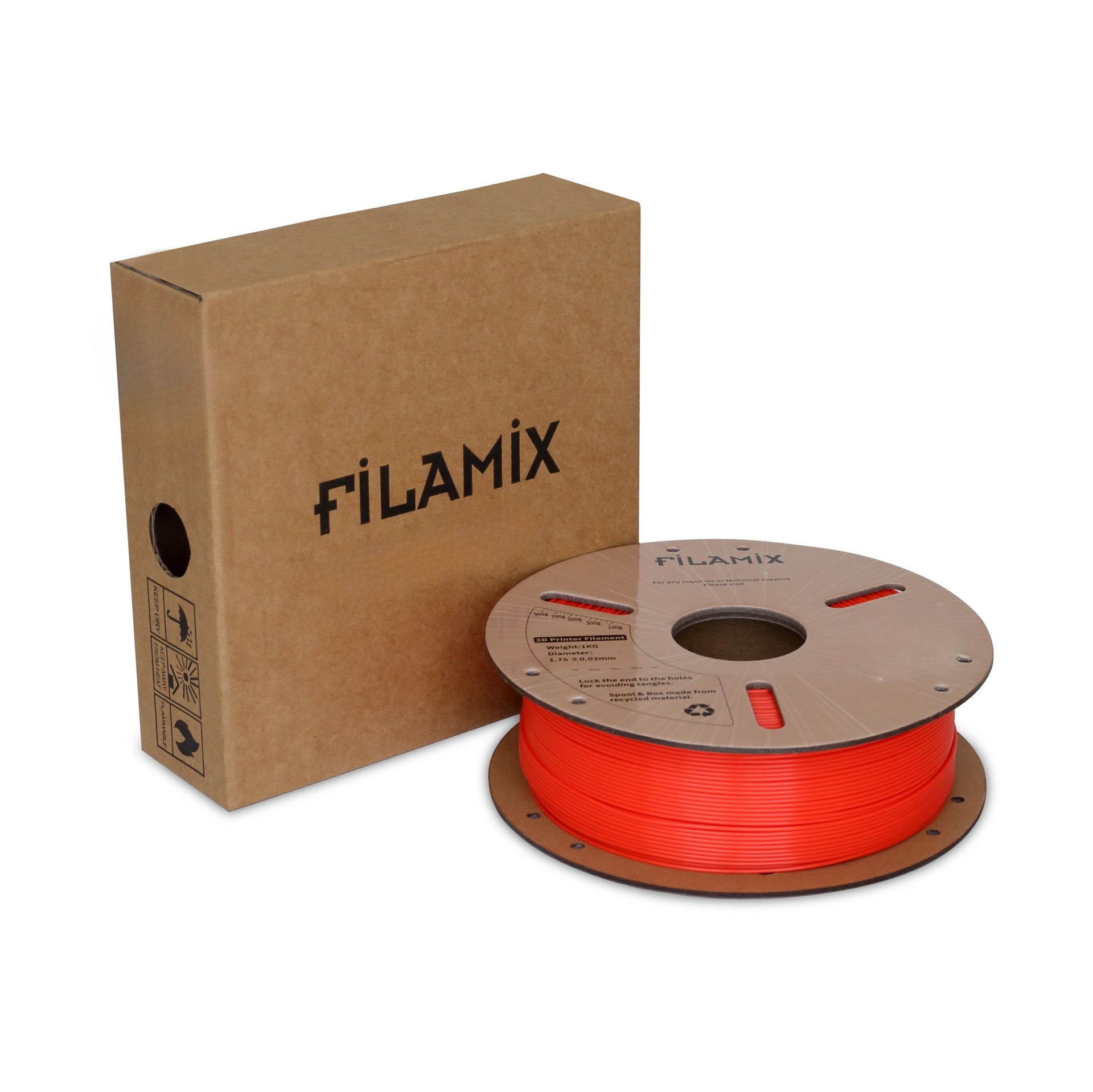 Filamix Rapid PETG 3D Filament Kırmızı