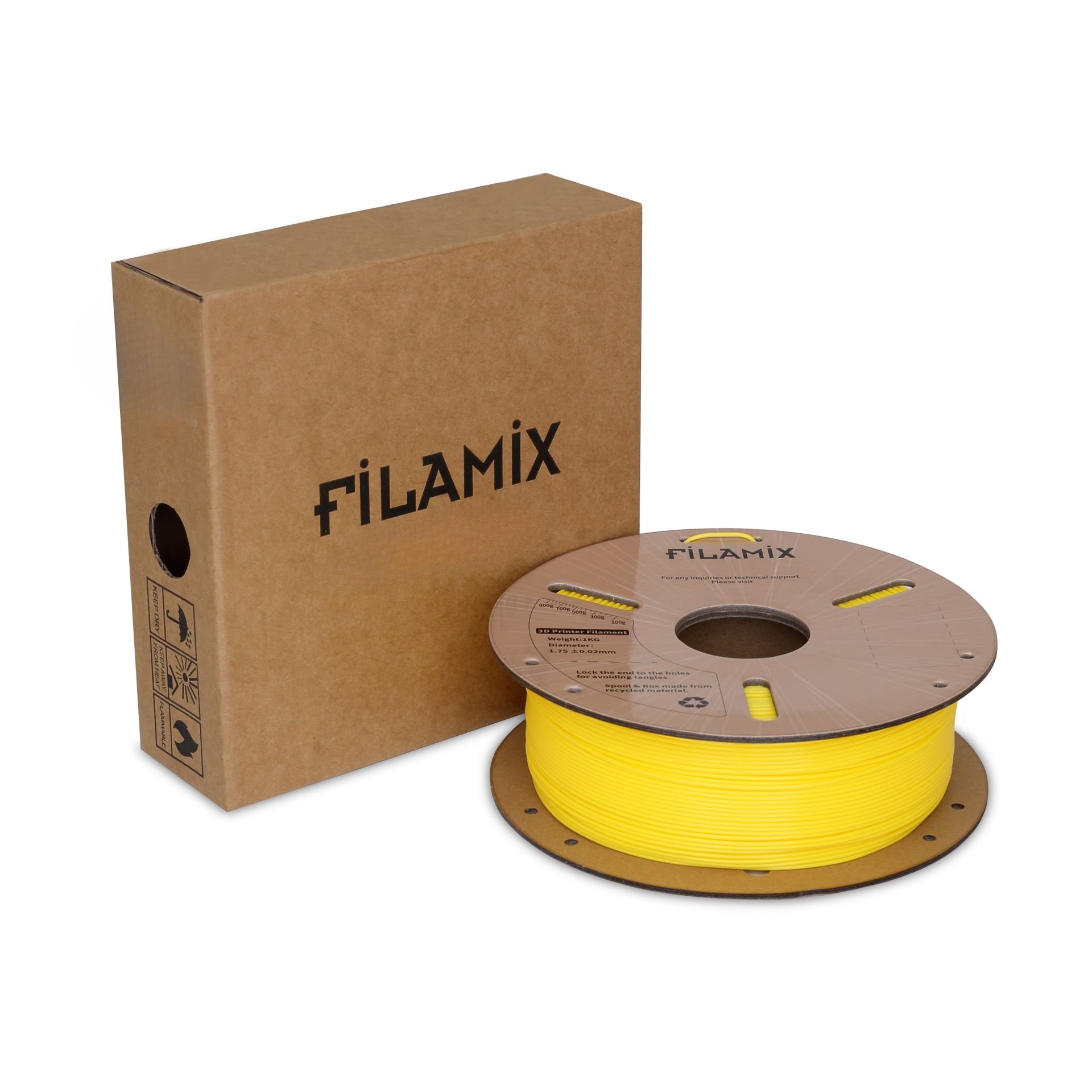 Filamix Rapid PETG 3D Filament Sarı
