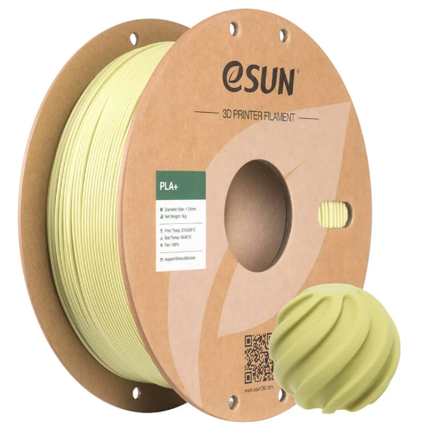 eSUN Pla+ Filament 1.75mm 1 KG Hardal Yeşili