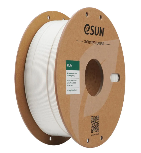 eSUN Pla+ Filament 1.75mm 1 KG Milky White