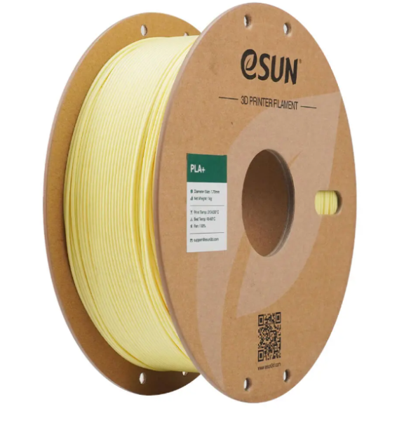 eSUN Pla+ Filament 1.75mm 1 KG Badem Sarısı