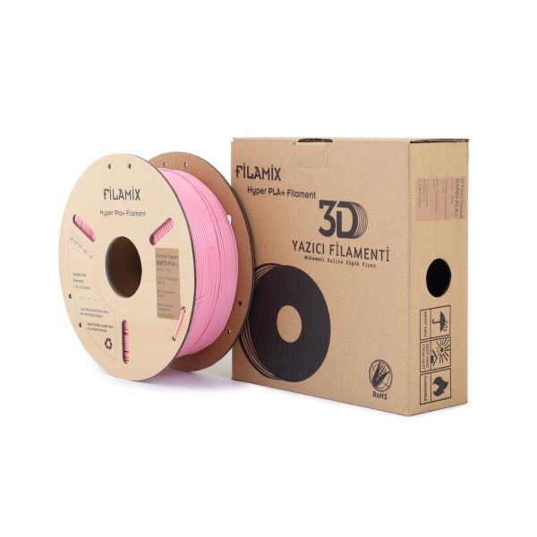 Filamix Hyper Pla + Filament Pembe