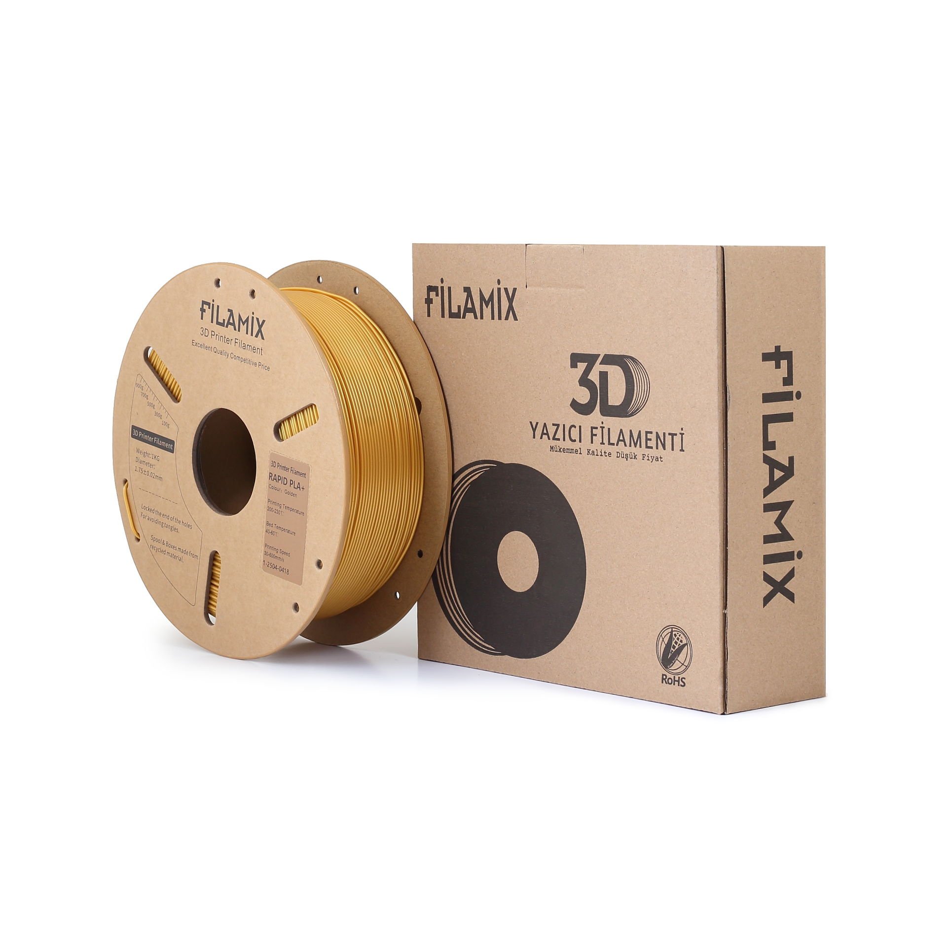 Filamix Hyper Pla + Filament Altın