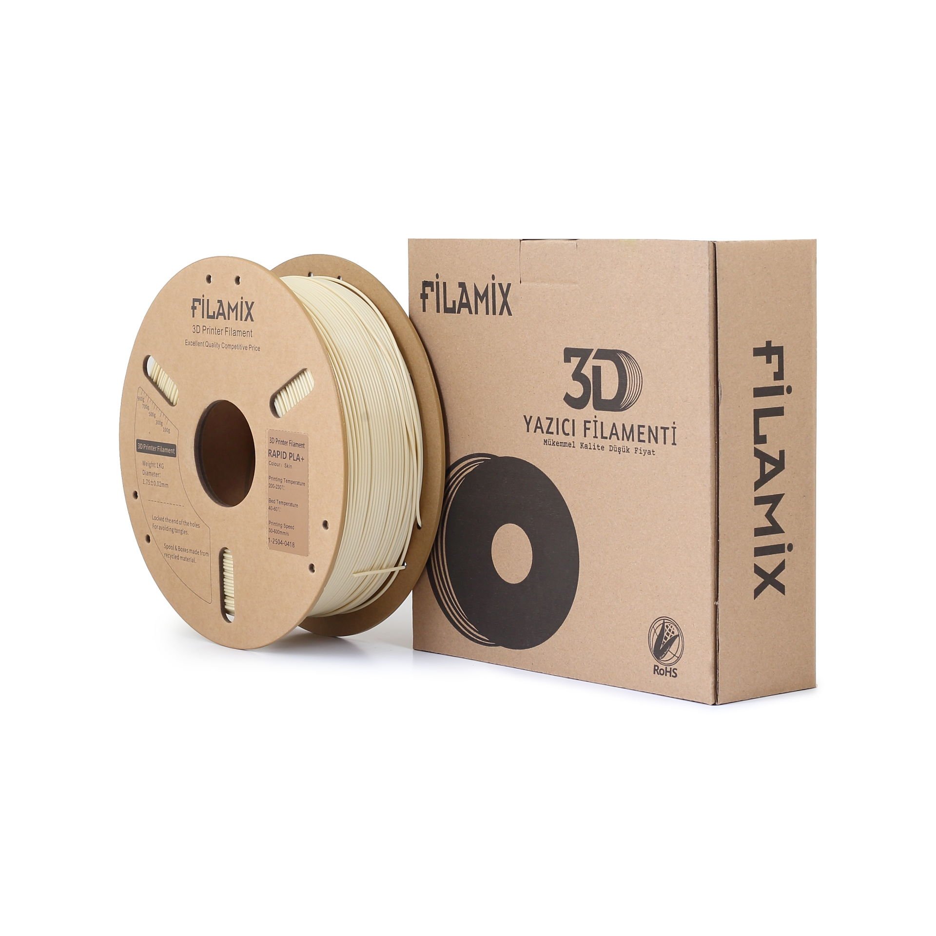 Filamix Hyper Pla + Filament Ten Rengi