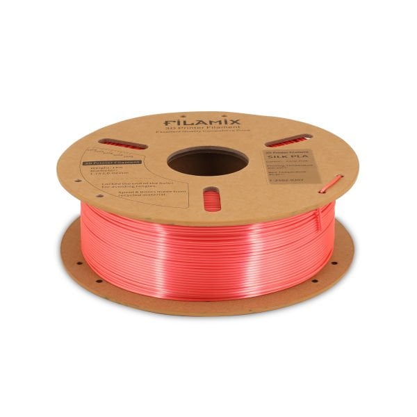 Filamix Silk 3D Filament Coral Pink