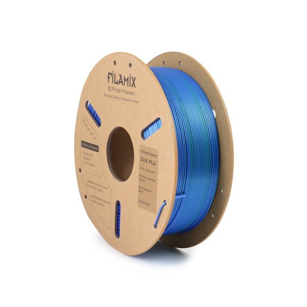 Filamix Silk 3D Filament MAVİ YEŞİL