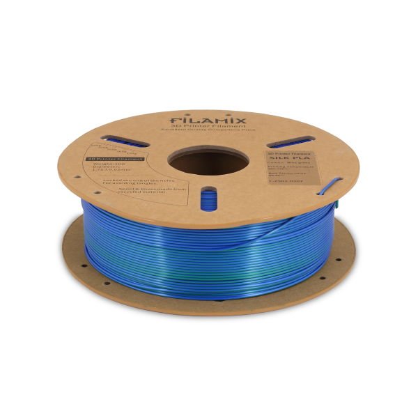 Filamix Silk 3D Filament MAVİ YEŞİL