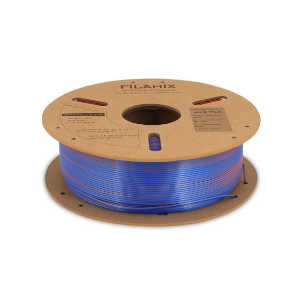 Filamix Silk 3D Filament MAVİ YEŞİL TURUNCU