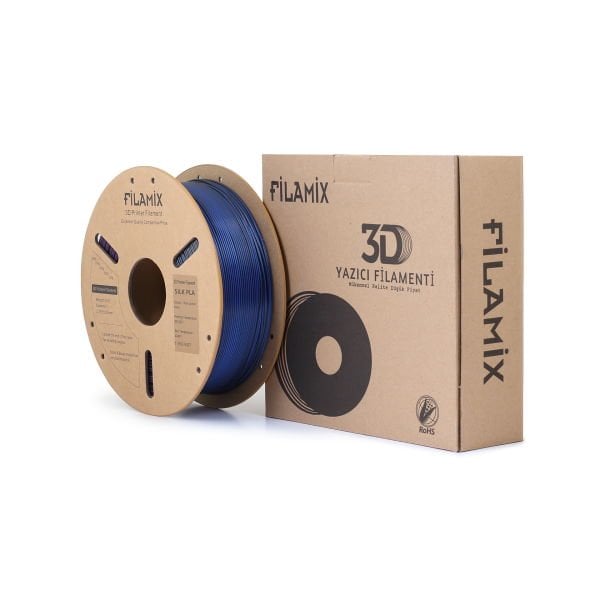 Filamix Silk 3D Filament MAVİ MOR SİYAH
