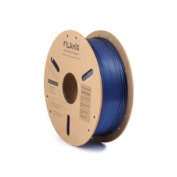 Filamix Silk 3D Filament MAVİ MOR SİYAH