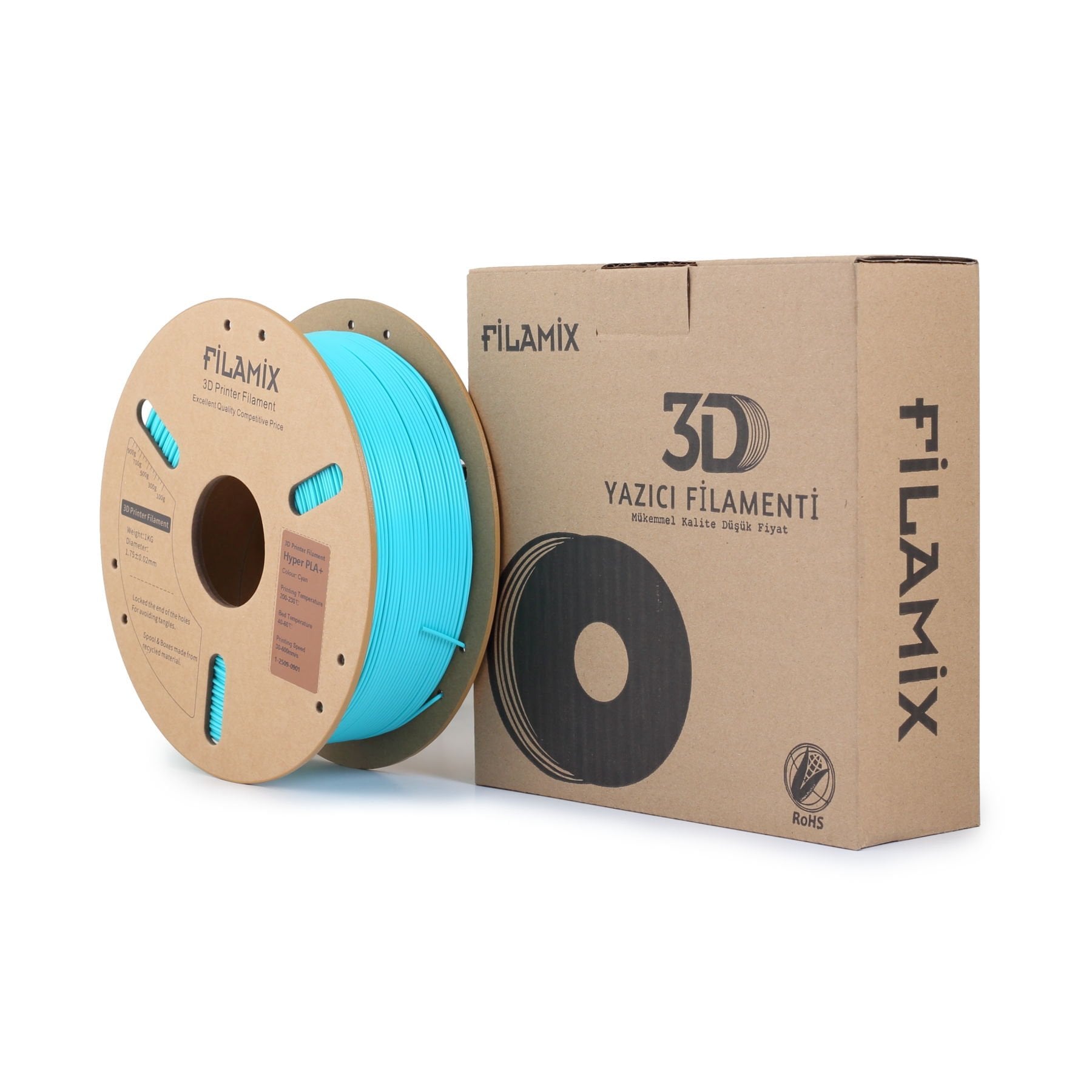 Filamix Hyper Pla + Filament Cyan