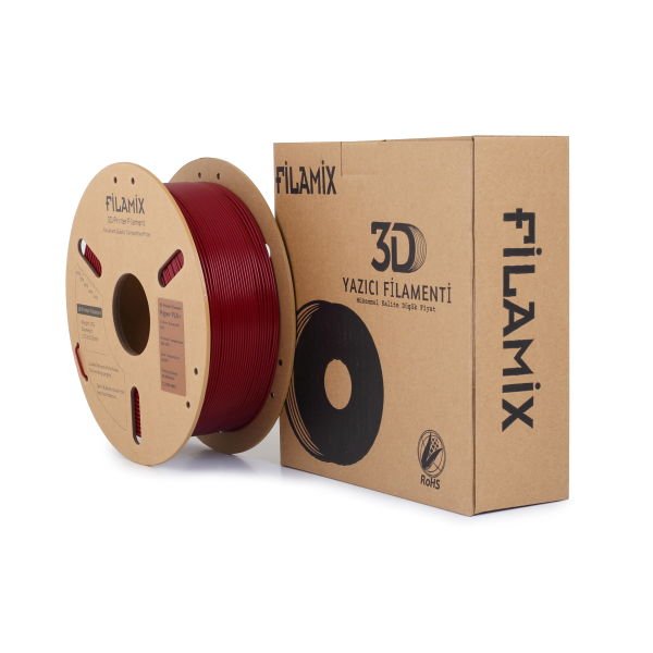 Filamix Hyper Pla + Filament Burgundy Red