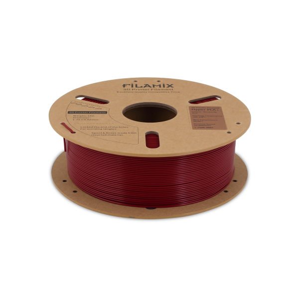 Filamix Hyper Pla + Filament Burgundy Red