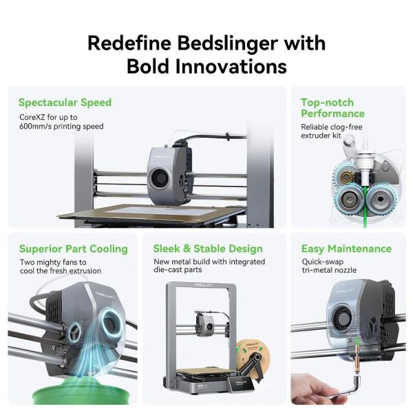 Creality Ender-3 V3 CoreXZ 3D Yazıcı