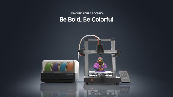 Anycubic Kobra 3 Combo 3D Yazıcı