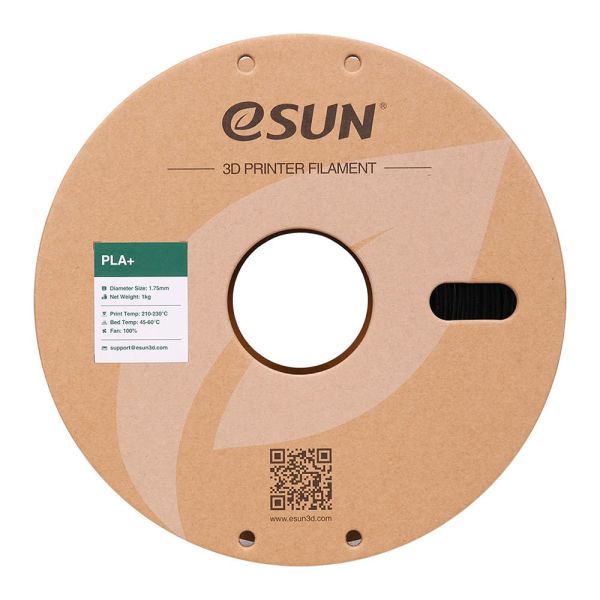 eSUN Pla+ Filament 1.75mm 1 KG Siyah