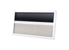Beyaz Pervazlı Karavan Penceresi (30x70)