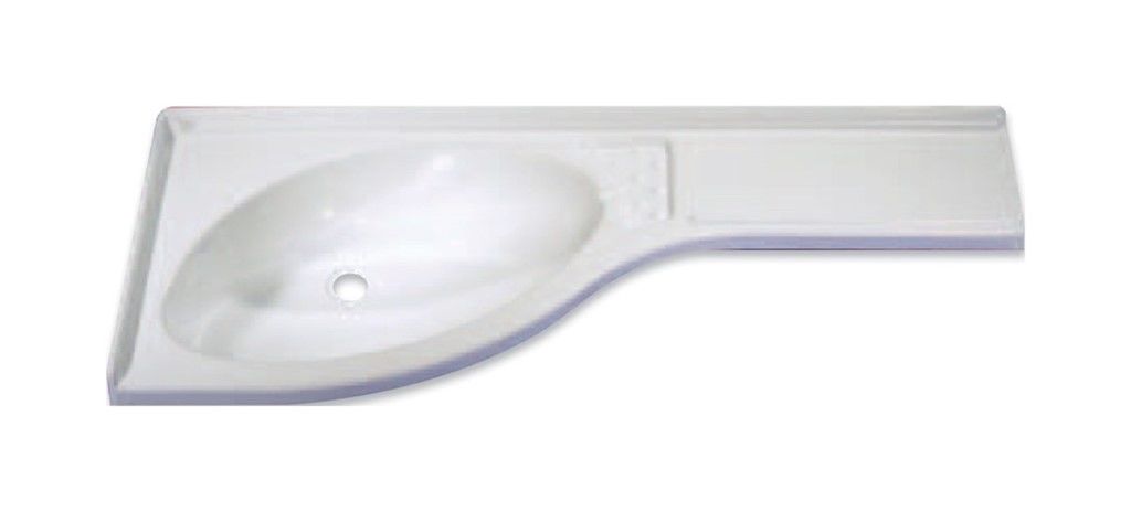 FİBER SOL BANYO LAVABOSU