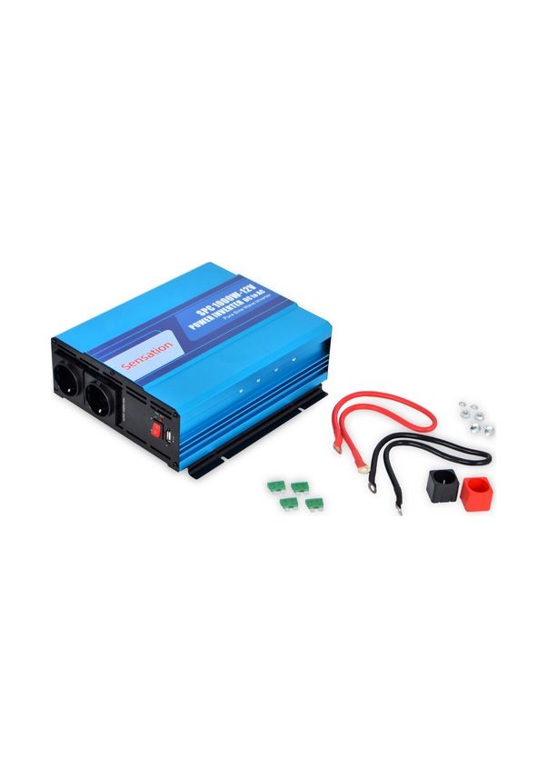 SENSATION 1000W WATT 1KW TAM SİNÜS ŞARJLI (20A) İNVERTÖR 12V / 220V ÇEVİRİCİ İNVERTER