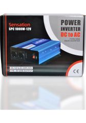 SENSATION 1000W WATT 1KW TAM SİNÜS ŞARJLI (20A) İNVERTÖR 12V / 220V ÇEVİRİCİ İNVERTER