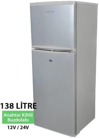 U-FRİGO 138LT U SERİSİ 12- 24V MARİN/KARAVAN KOMPRESÖRLÜ BUZDOLABI