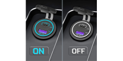 12v Araç & Karavan LED'li USB - Type C Soket | Hızlı Şarj